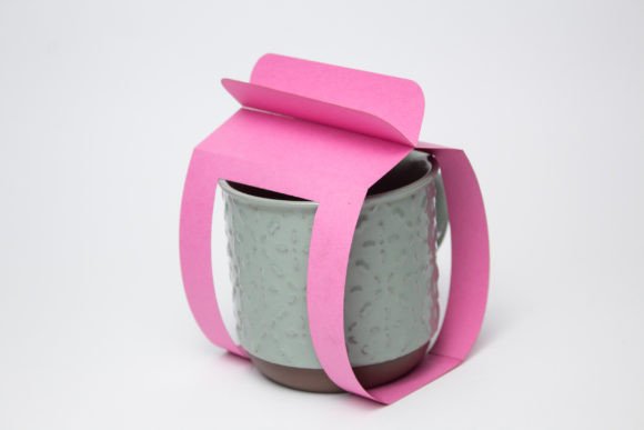 15oz Mug Box: 3D SVG for Birthdays & Branding