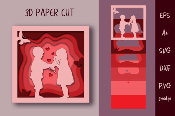 3D Postcard 04: A Review of This 3D SVG for Shadow Boxes