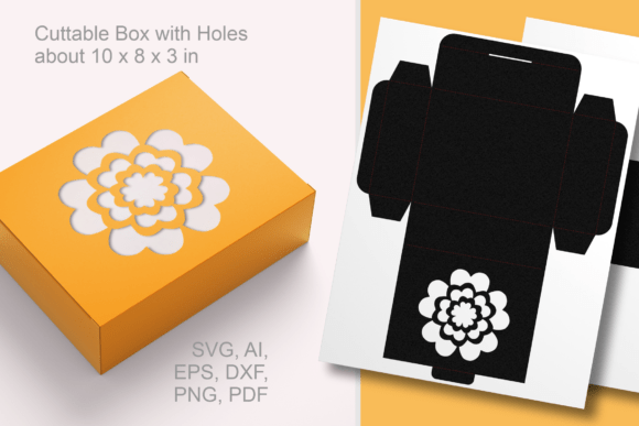 5 Petals Flower Window Box: A 3D SVG Spring Review