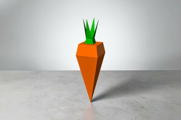 Carrot Favor 3D Papercraft: A Brand Designer's Review