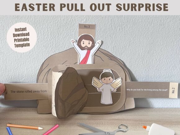 Easter Surprise Pull out Paper Craft 3D SVG Review
