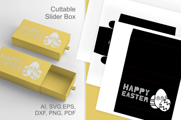 Happy Easter 3D SVG Favor Box Review