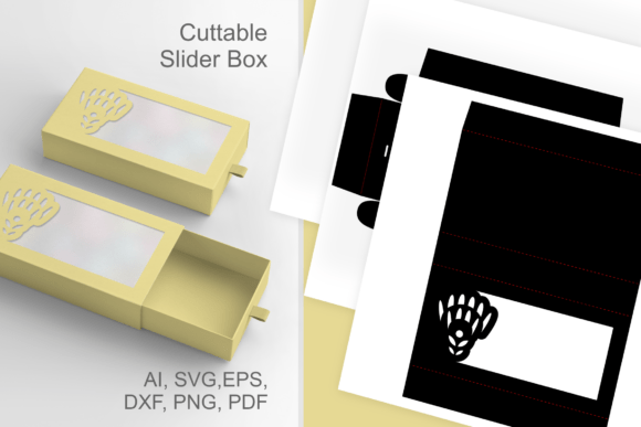 Mid Century Style Bloom - Drawer Box SVG Review