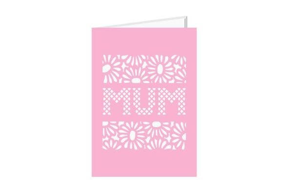 Mum Flowers 3D SVG for Mother's Day