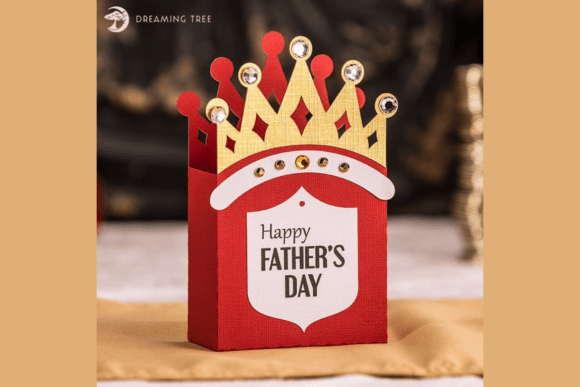 Royal Treats Box: A 3D SVG Fit for Father’s Day Craft Projects