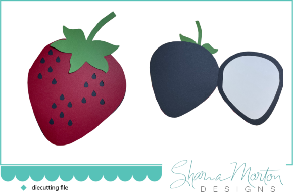 Strawberry Greeting Card: 3D SVG Shapes Review