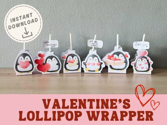 Valentines Day Candy Wrapper 3D SVG Review