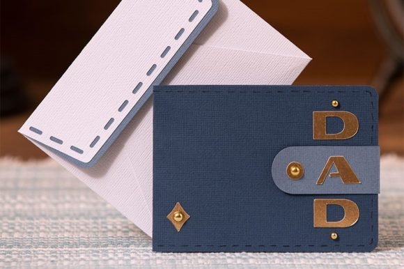 Wallet Gift Card Holder: 3D SVG for Birthdays